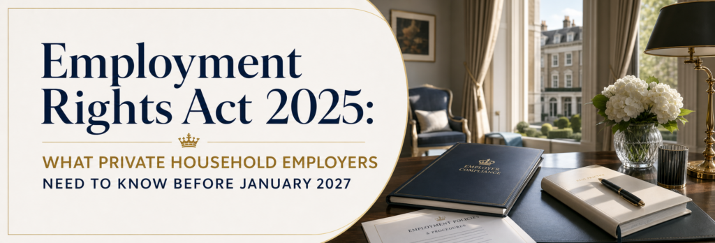 Employment Rights Act 2025: What Private Household Employers Need to Know
